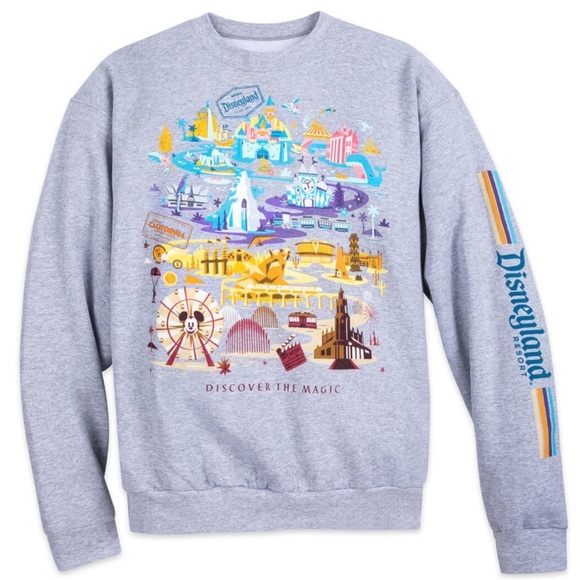 Disney Sweaters - Disneyland Sweater / Sweatshirt Gray